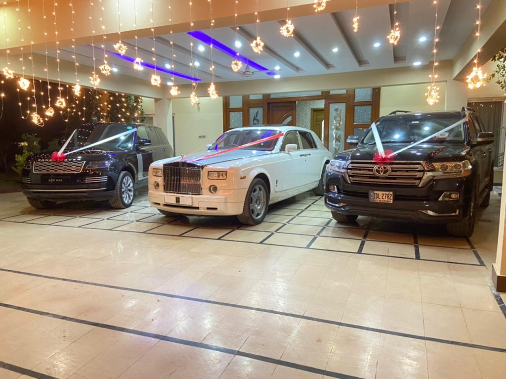 Rolls Royce for rent in Lahore