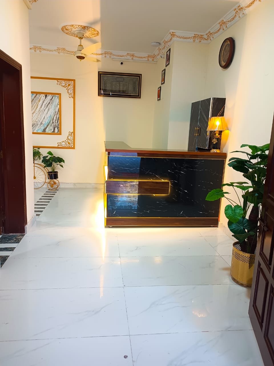 Reception at Family Guest House Lahore